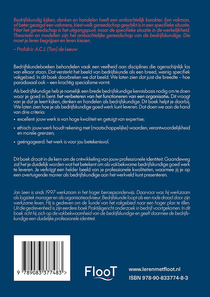 Bedrijfskundig