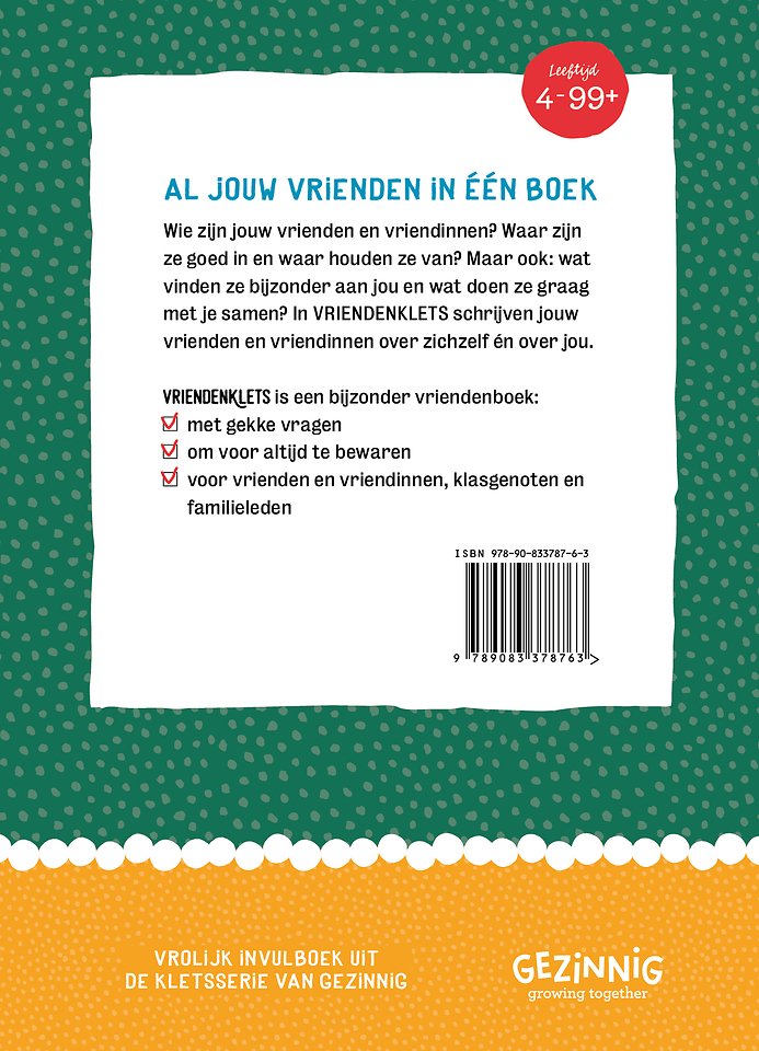 Vriendenklets