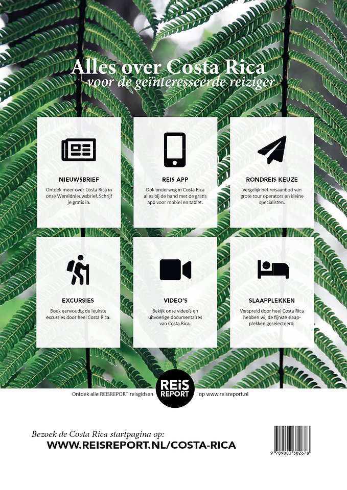 Costa Rica reisgids magazine