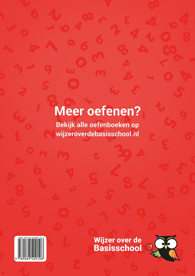 Rekenen 1 groep 8 Oefenboek