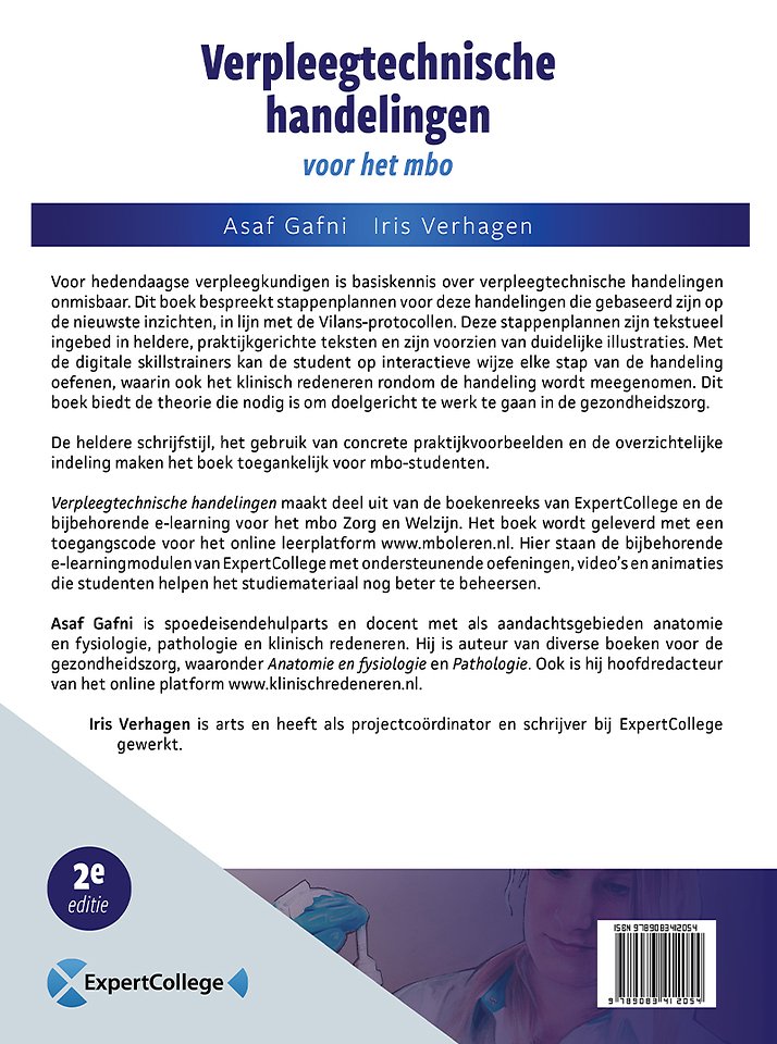 Verpleegtechnische handelingen voor het mbo