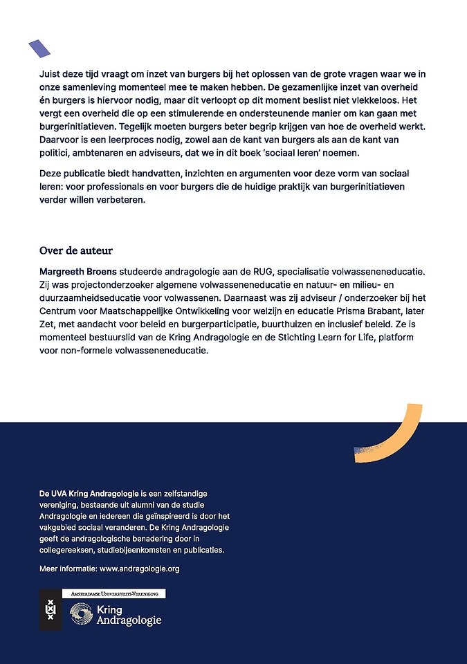 Sociaal leren en actief burgerschap