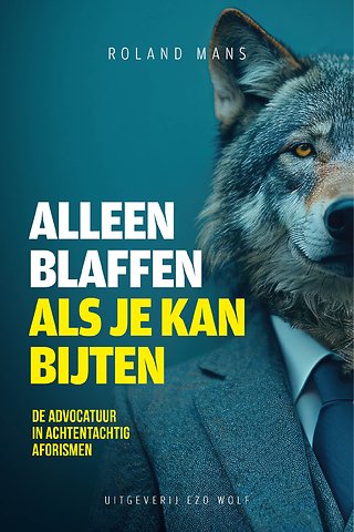 Alleen blaffen als je kan bijten