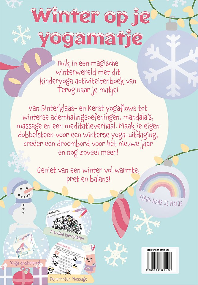 Winter op je yogamatje