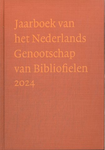 Jaarboek van het Nederlands Genootschap van Bibliofielen 2024