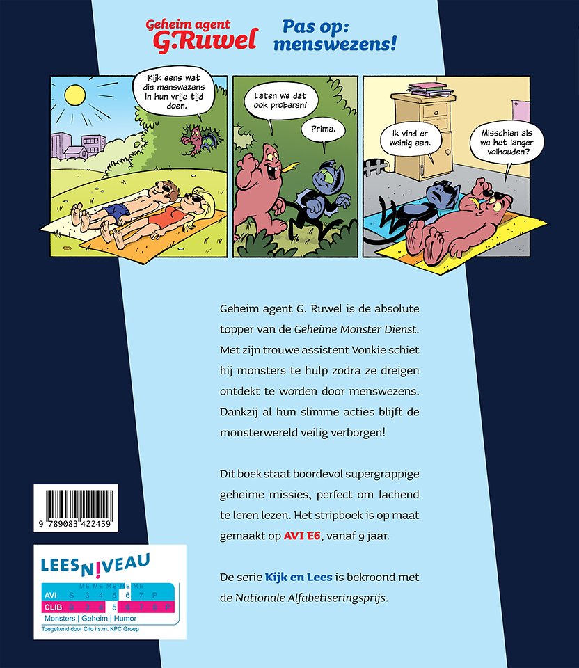 Geheim agent G. Ruwel Pas op: Menswezens!