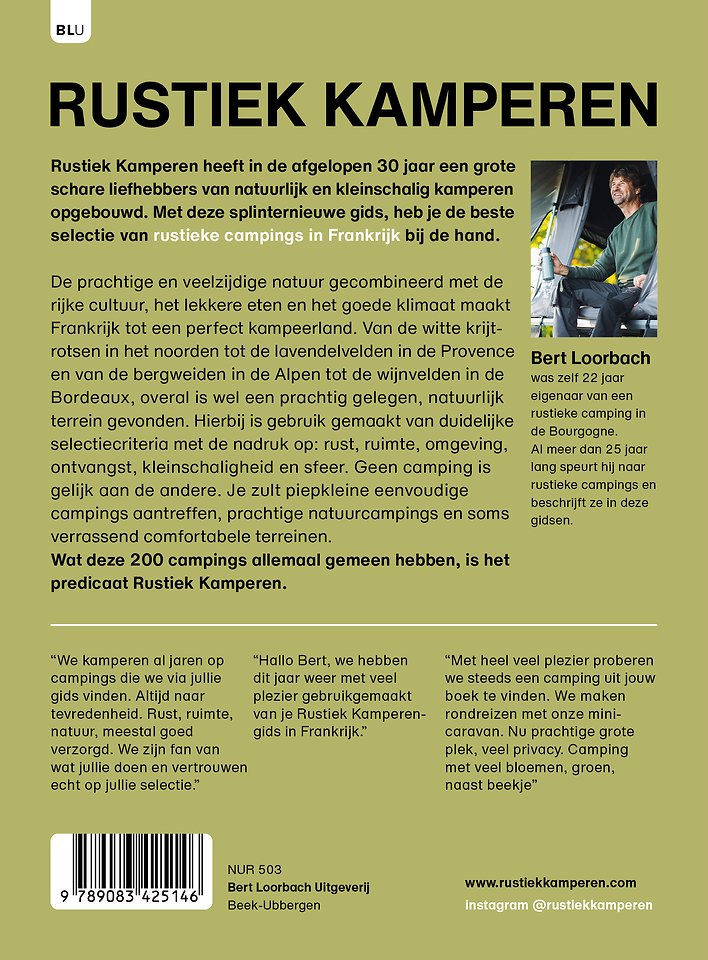 Rustiek Kamperen in Frankrijk