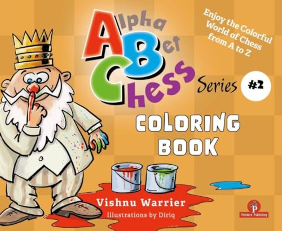 AlphaBetChess - Volume 2 - Coloring Book