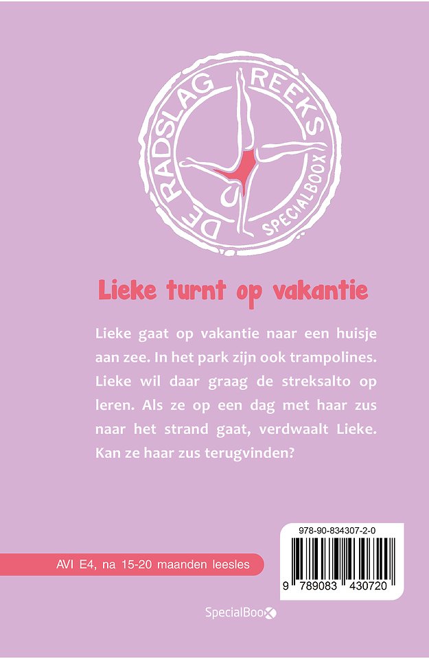 Lieke turnt op vakantie
