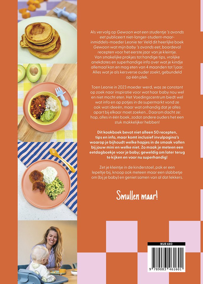 Gewoon wat mijn baby 's avonds eet
