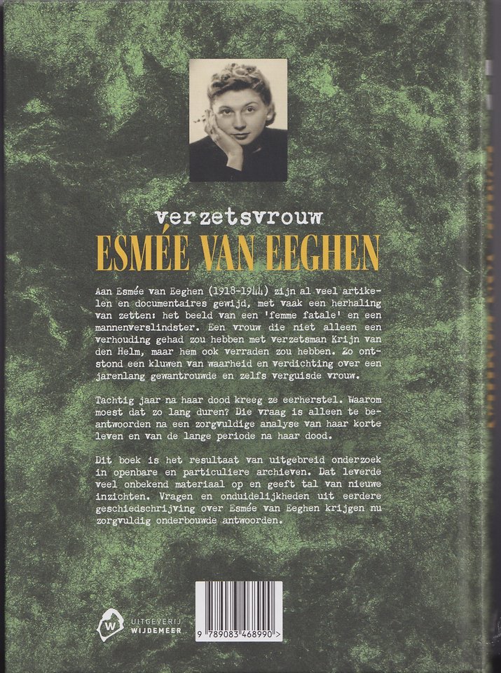 Verzetsvrouw Esmée van Eeghen