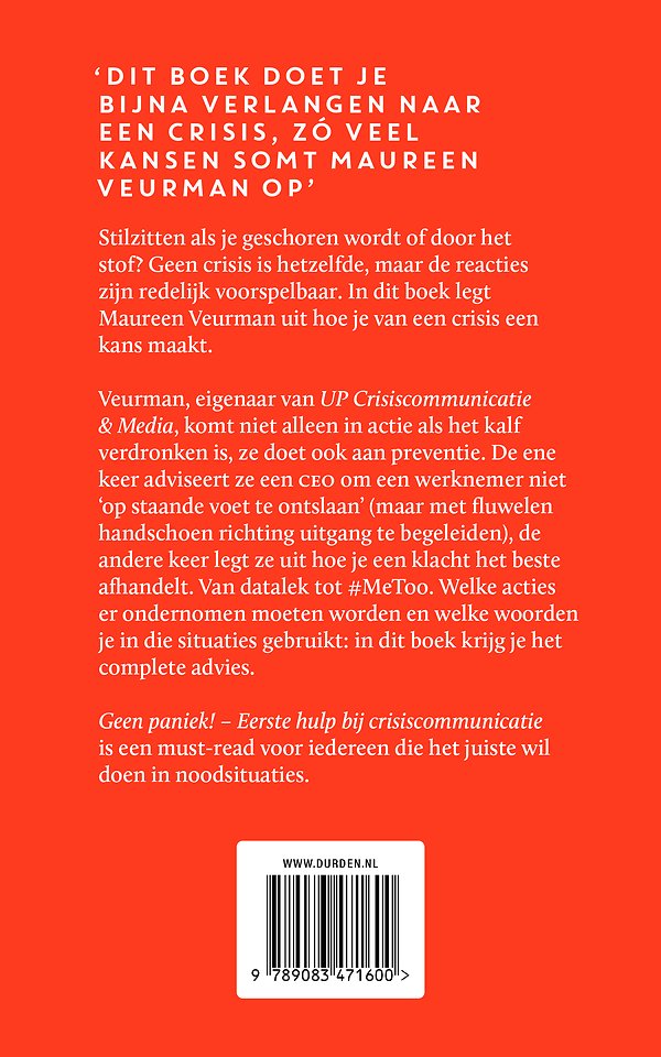 Geen paniek!
