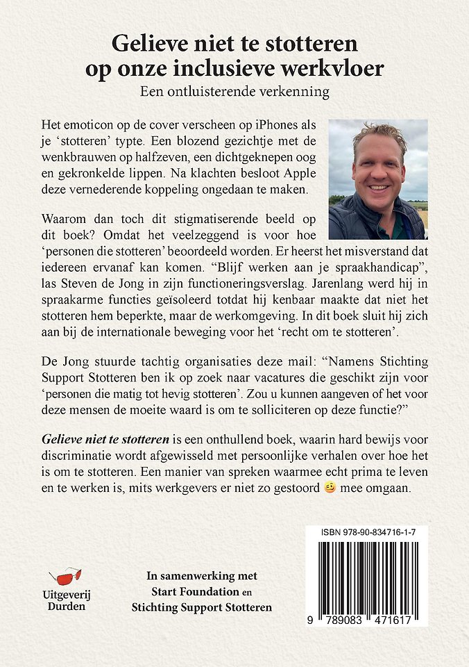 Gelieve niet te stotteren op onze inclusieve werkvloer