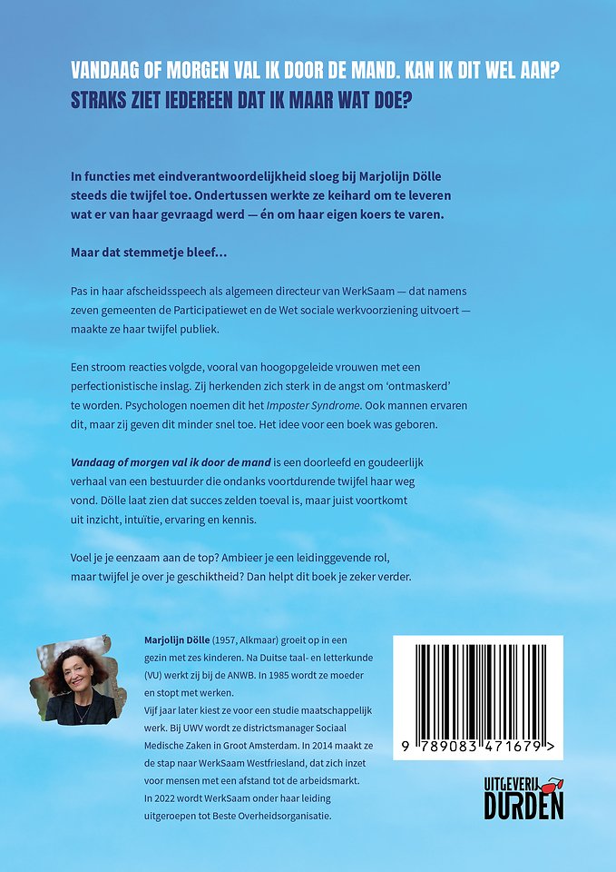 Vandaag of morgen val ik door de mand