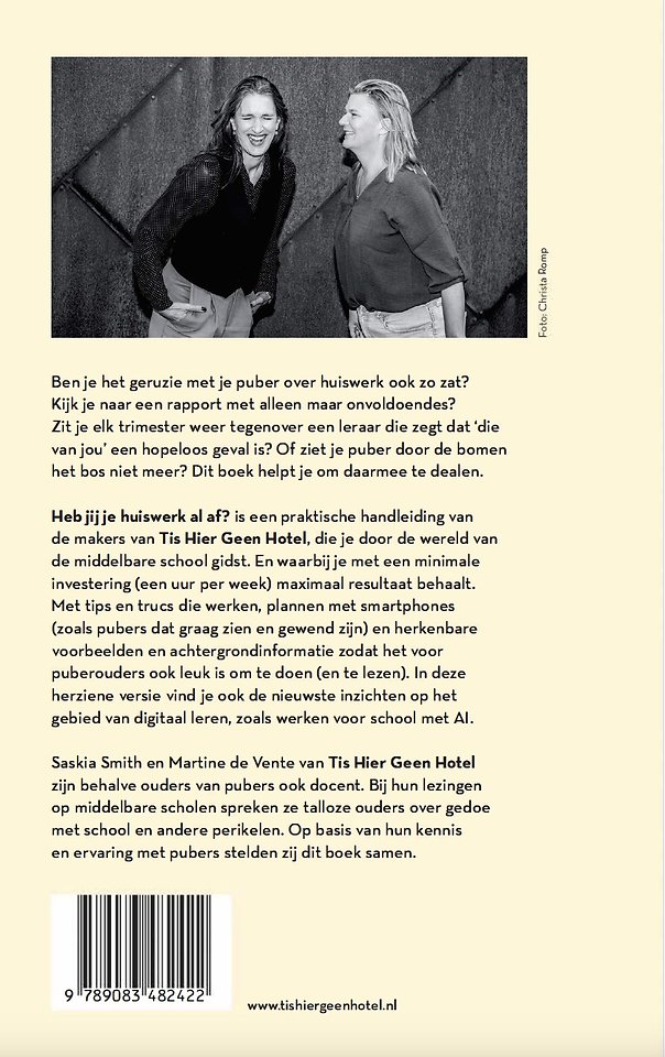 Heb jij je huiswerk al af?