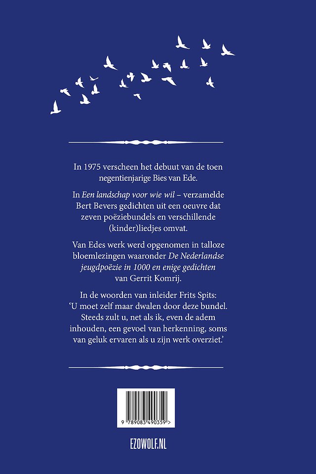 Een landschap voor wie wil