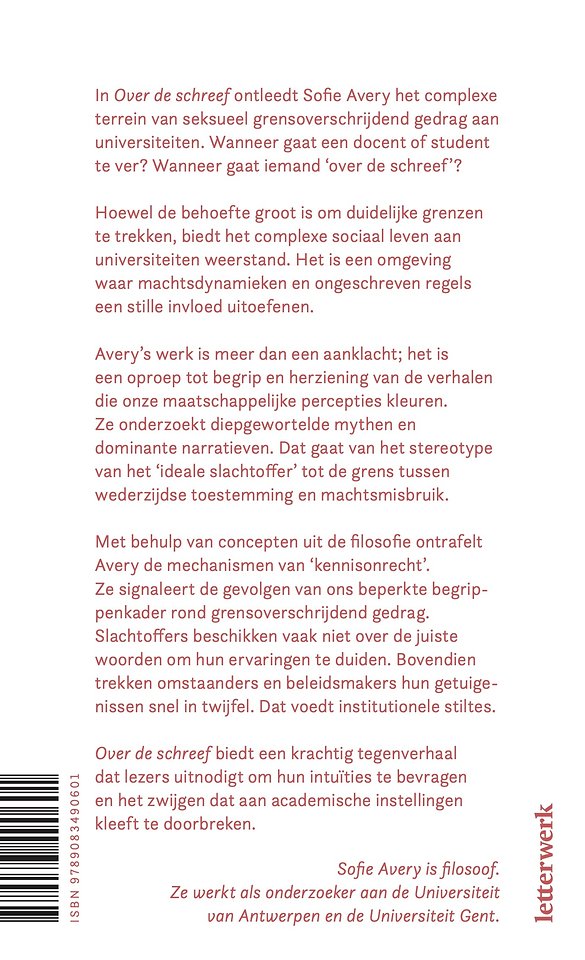 Over de schreef