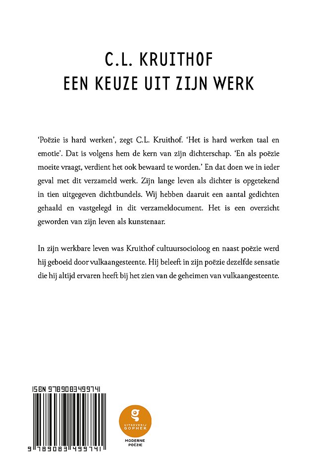 C.L. Kruithof - Een keuze uit zijn werk