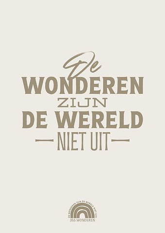 De wonderen zijn de wereld niet uit