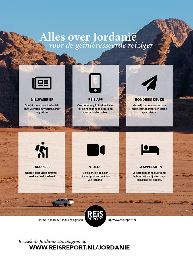 Jordanië reisgids magazine