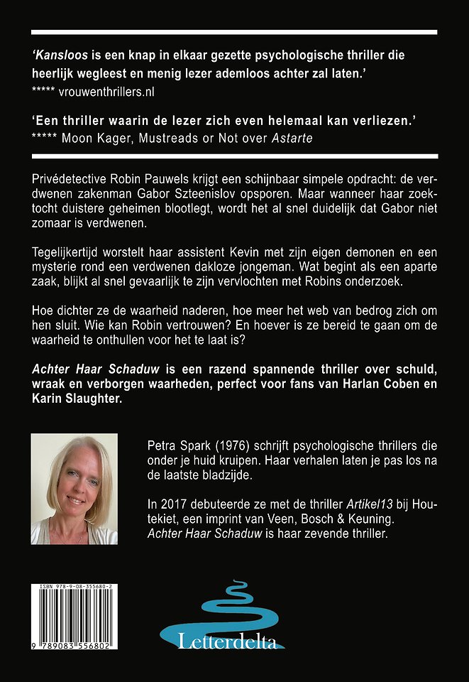 Achter haar schaduw