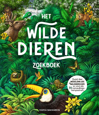 Het wilde dieren zoekboek