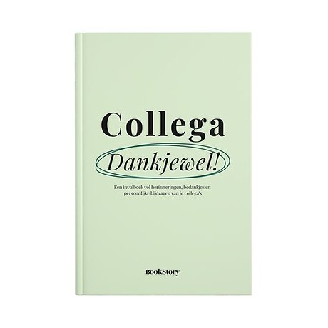 Collega dankjewel!