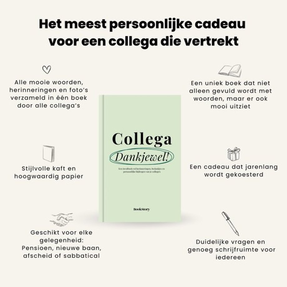 Collega dankjewel!