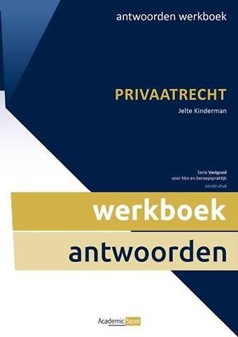 Privaatrecht Antwoorden (2025/2026)