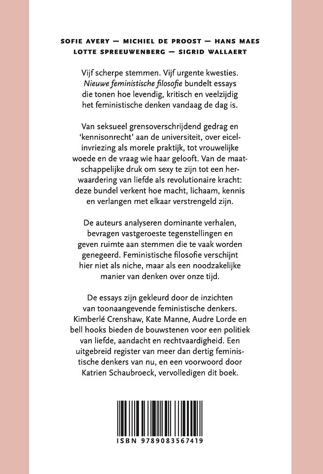 Nieuwe feministische filosofie