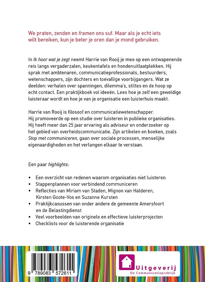 Ik hoor wat je zegt