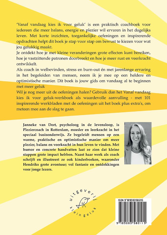 Vanaf vandaag kies ik voor geluk