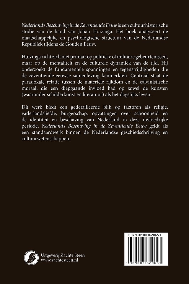 Nederland’s Beschaving in de Zeventiende Eeuw