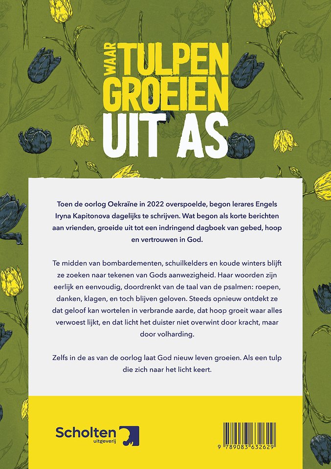 Waar tulpen groeien uit as