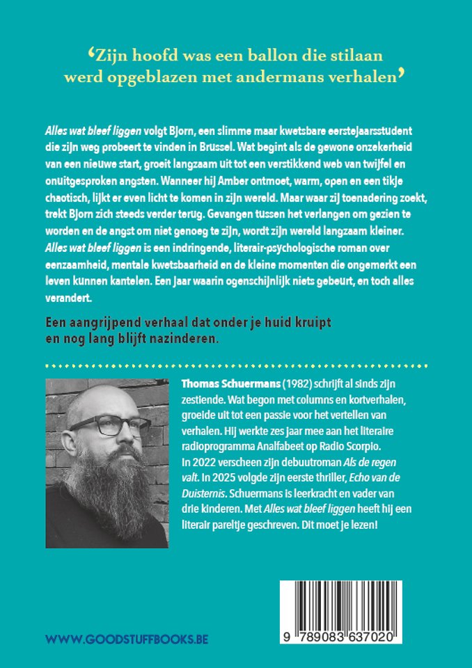 Alles wat bleef liggen