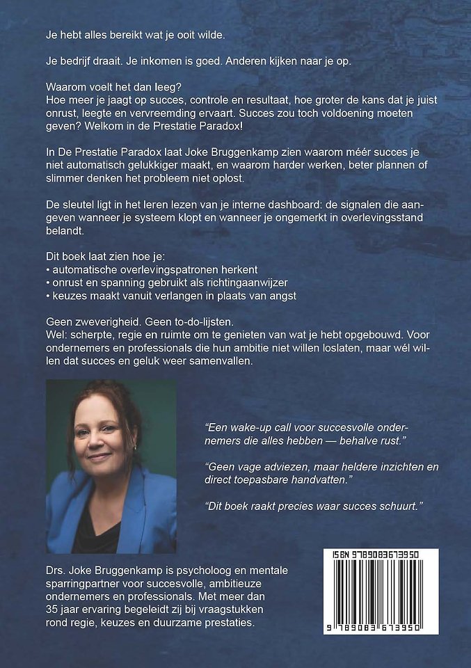 De Prestatie Paradox