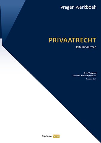 Privaatrecht Werkboek (2026/2027)