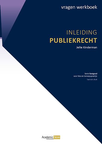 Inleiding Publiekrecht Werkboek (2026/2027)