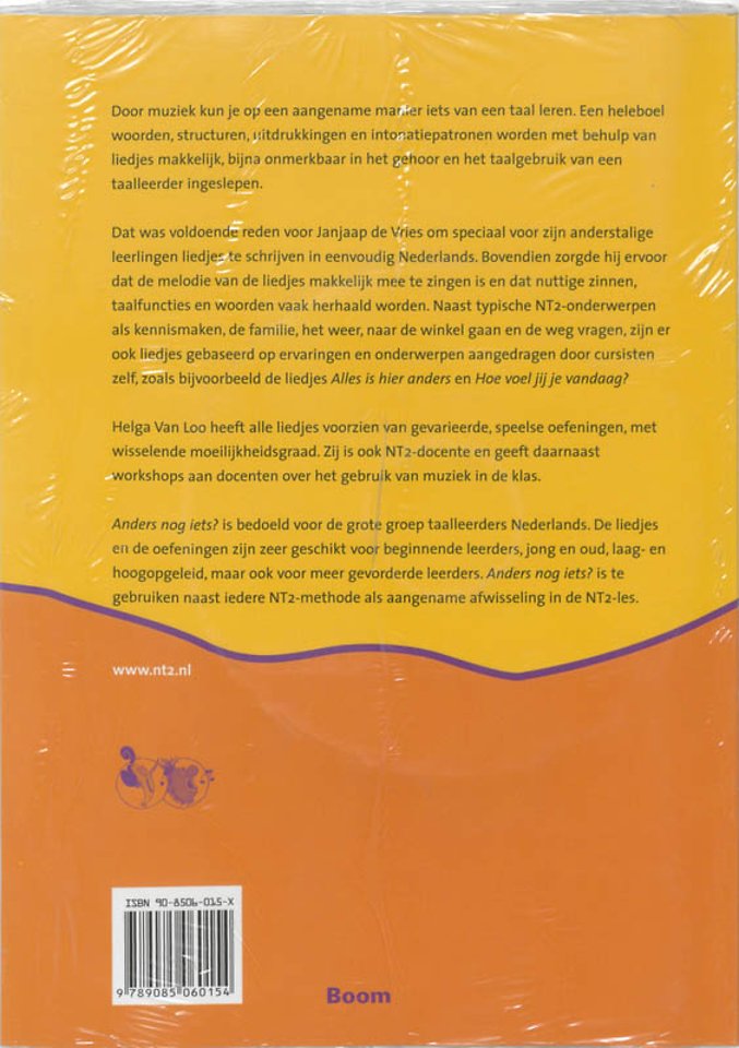 Anders nog iets? NT2 liedjes