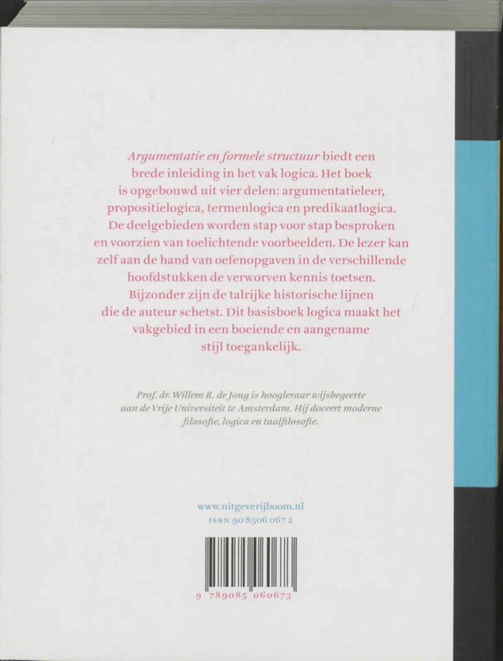 Argumentatie en formele structuur