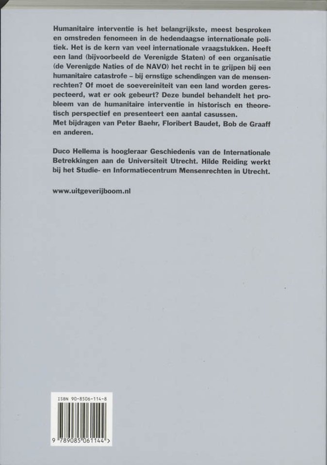 Humanitaire interventie en soevereiniteit