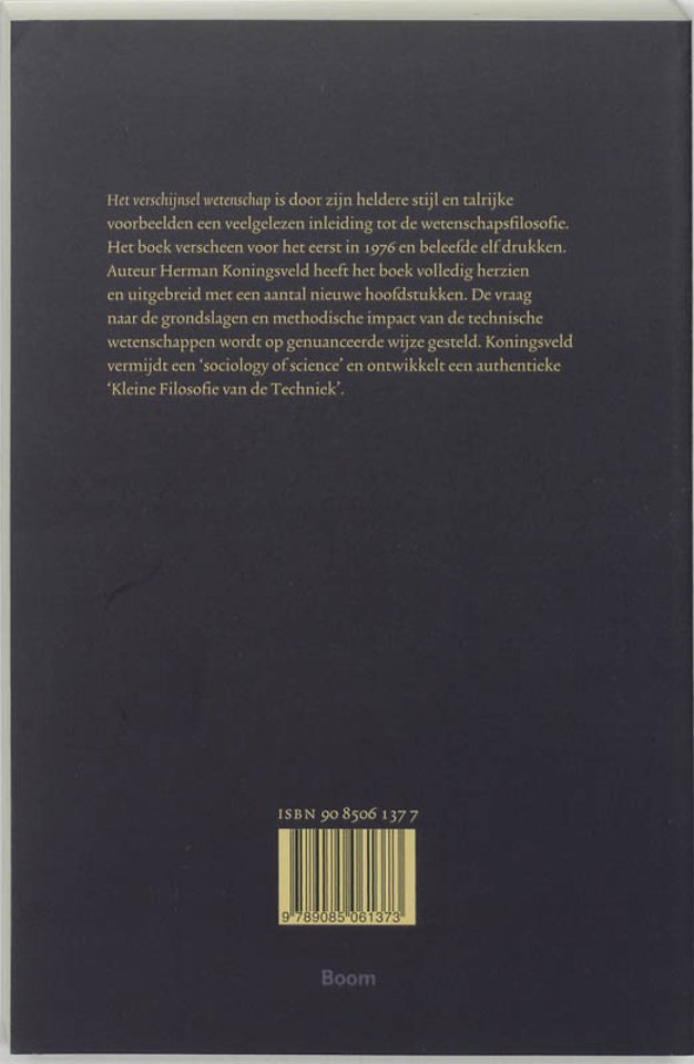 Het verschijnsel wetenschap