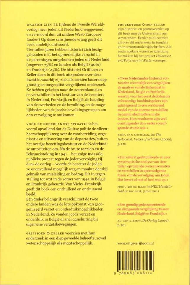 Jodenvervolging in Nederland, Frankrijk en België, 1940-1945