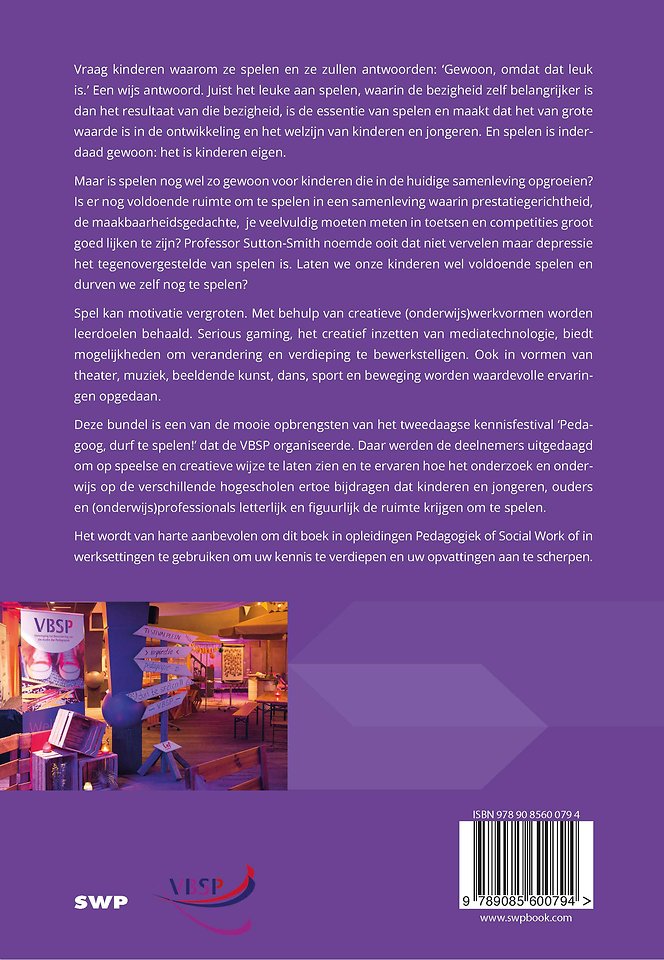 Pedagoog, durf te spelen!