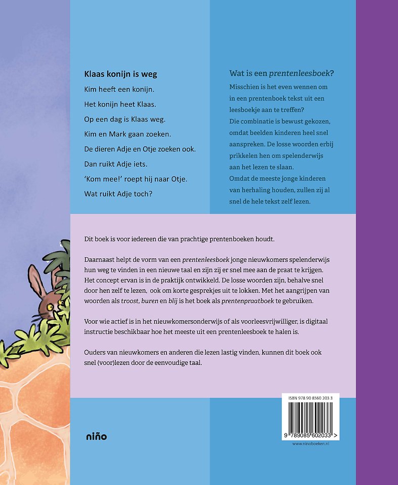 Klaas Konijn is weg