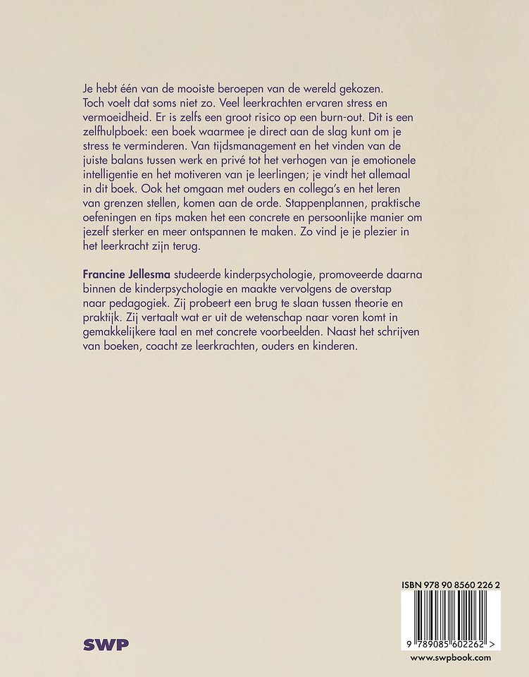 Ontspanning voor leerkrachten