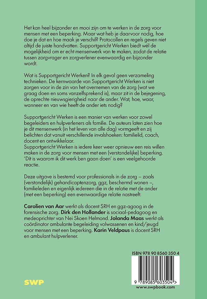 Supportgericht Werken