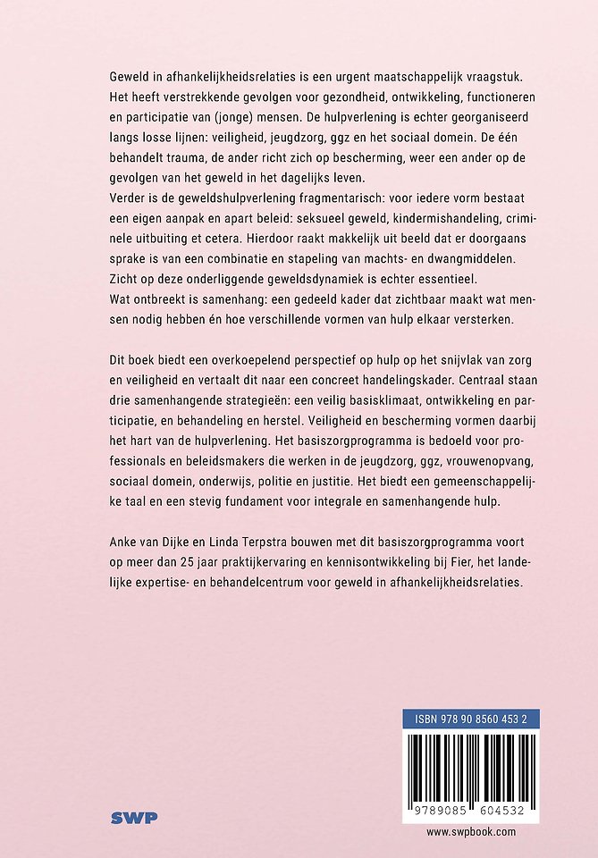 Basiszorgprogramma op het snijvlak van zorg en veiligheid