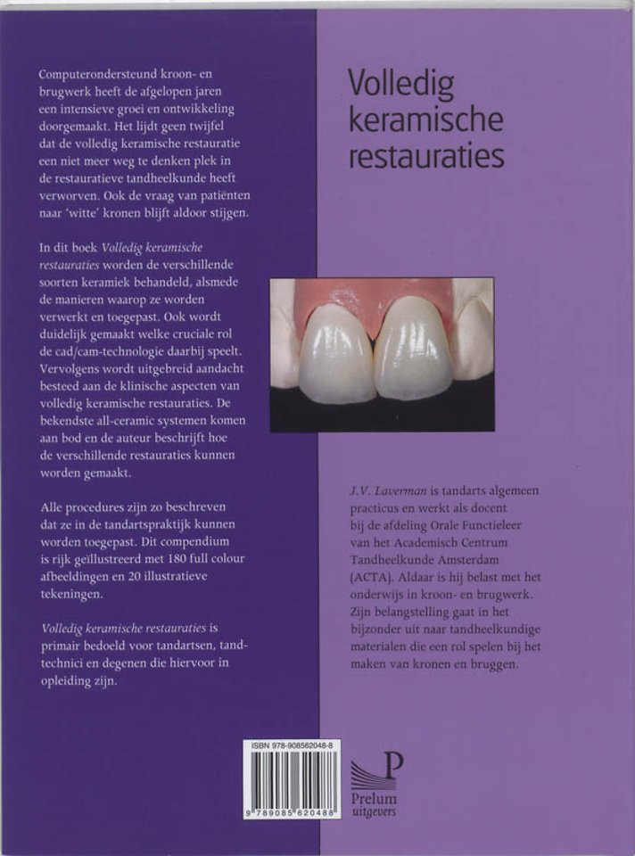 Volledig keramische restauraties Studenteneditie