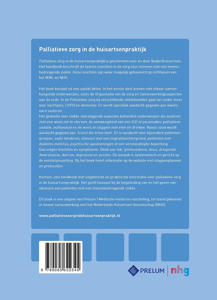 Palliatieve zorg in de huisartsenpraktijk